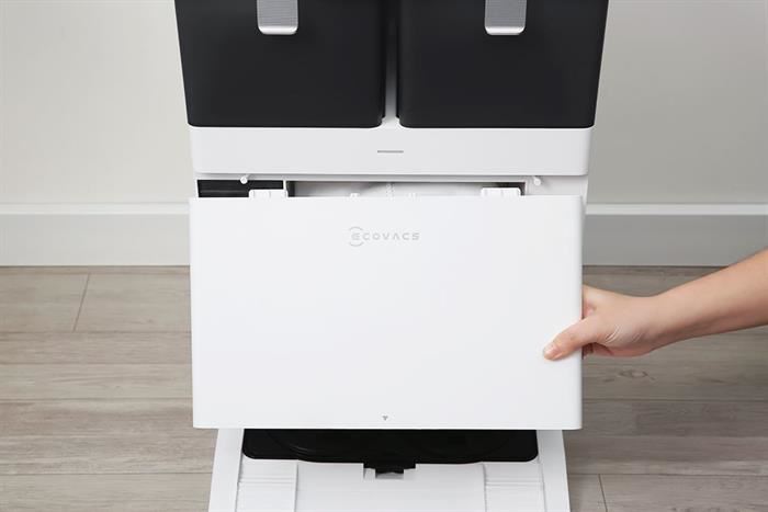 Robot hút bụi lau nhà Ecovacs Deebot T50 Pro Omni - Trắng/Đen